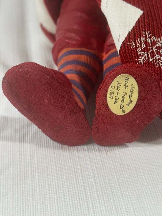 Possible Dreams Clothtique "Sock It To Me Santa!" - Picture 5 of 7